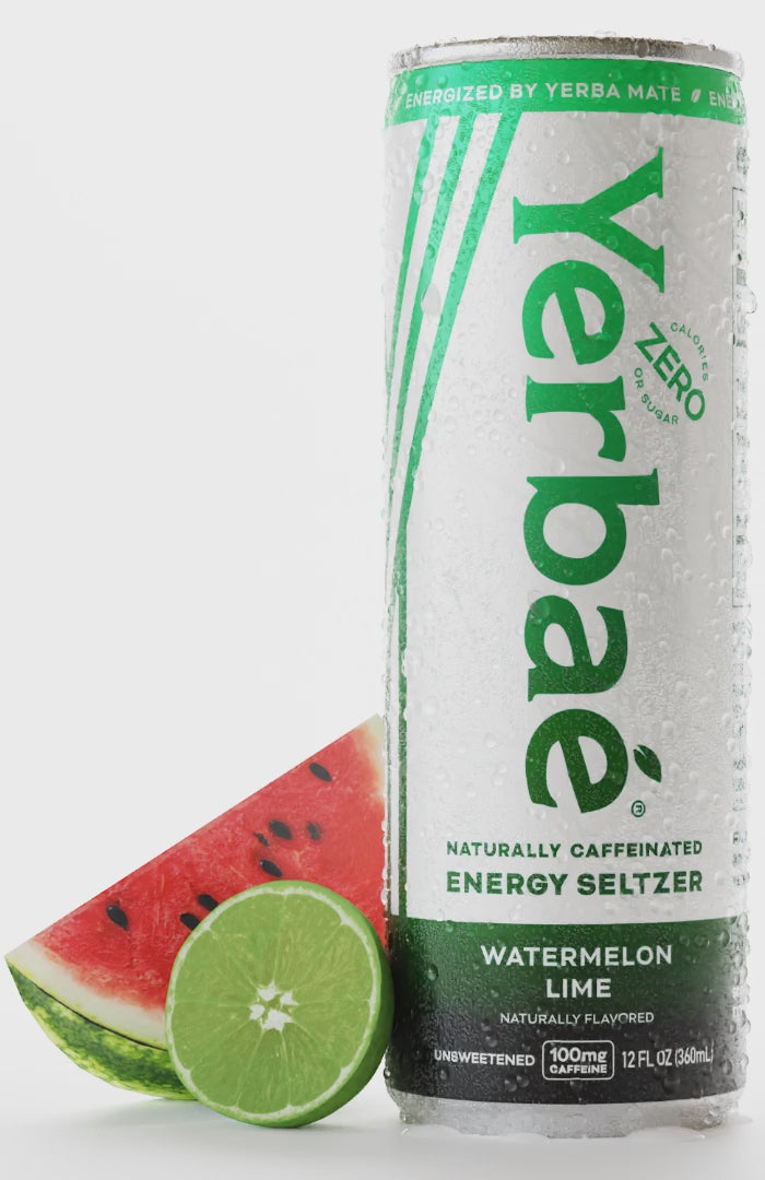 Watermelon Yerba Mate Drink, Zero Calories